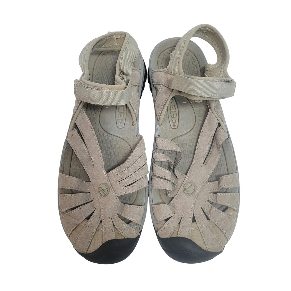 Keen Rose Sandals Womens 11 Tan Beige Outdoor Hiking Water Shoes